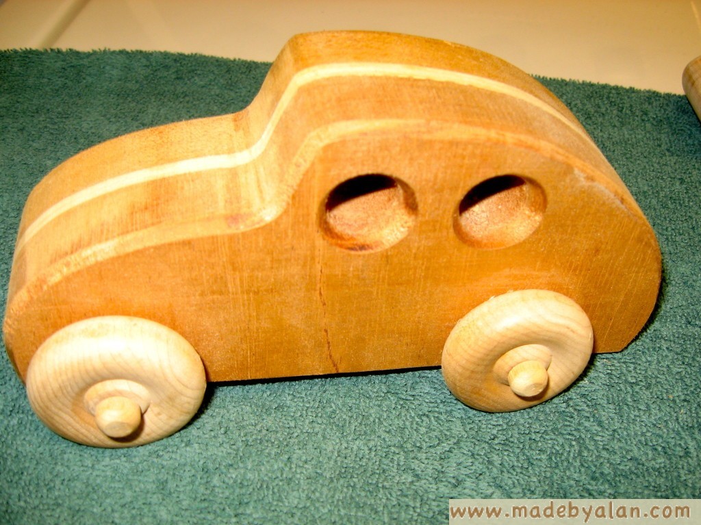 Making Wooden Toy Cars For Charity - Made by Alan