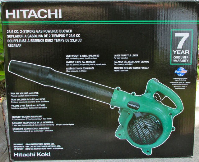Review Hitachi RB24EAP Leaf Blower Made by Alan