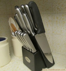 Knife block add knife